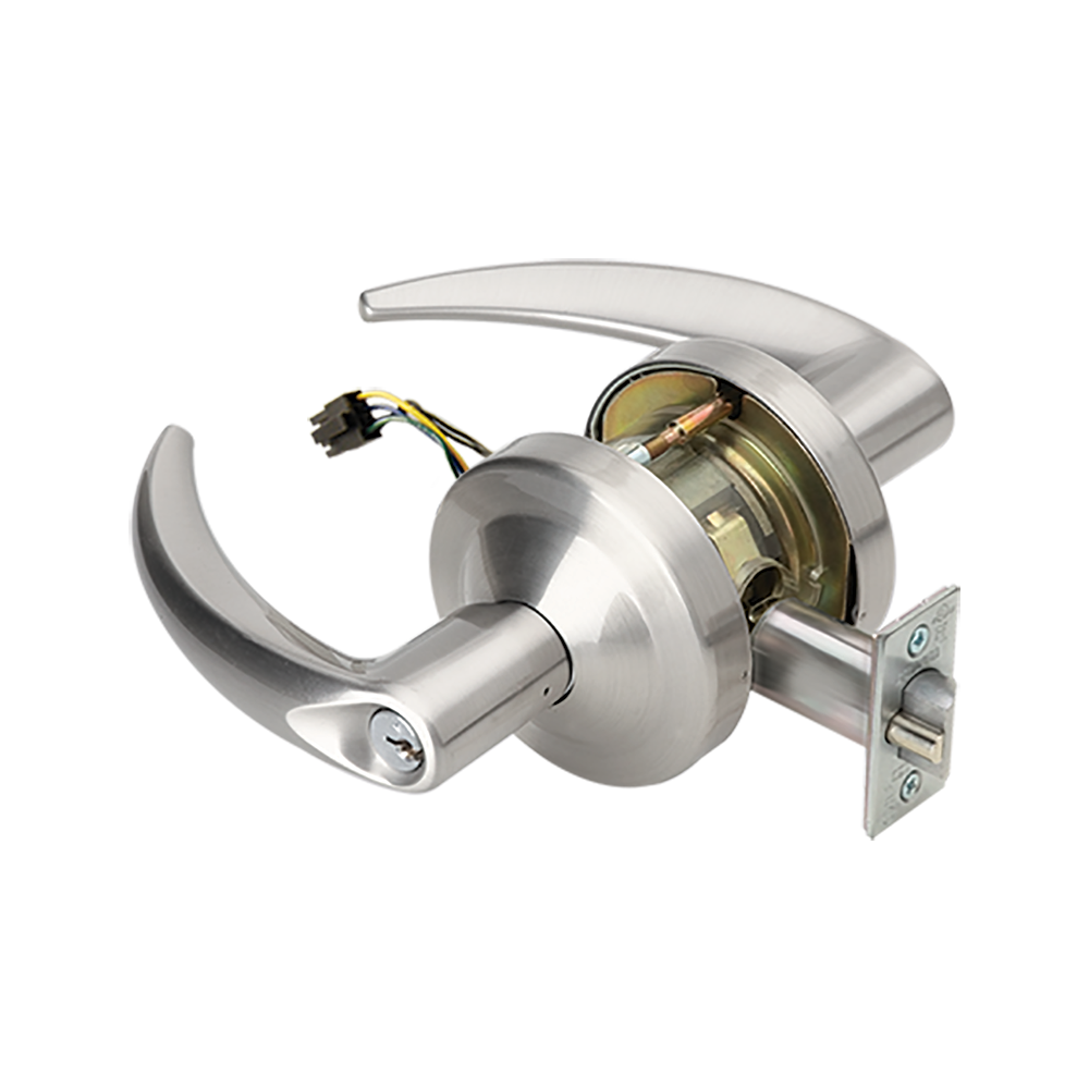 Schlage commercial ND170SPA626 ND Series Grade 1 Cylindrical Lock Satin Chrome Finish Single Dummy Trim Sparta Lever Design 