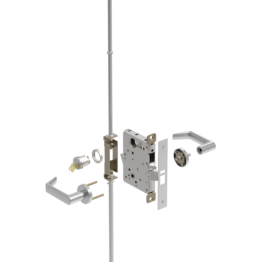 LM9300 Series 3-point Grade 1 Lock