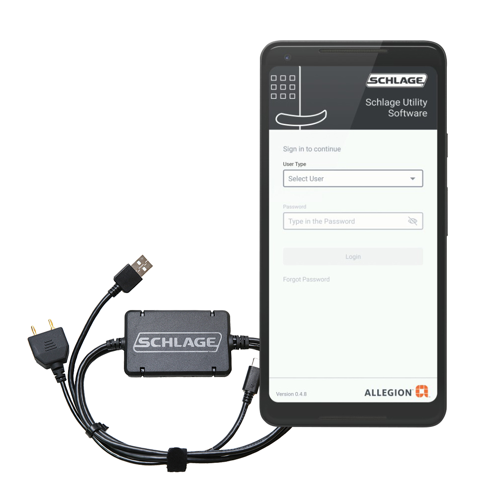Schlage Utility Software (SUS) for Device Commissioning